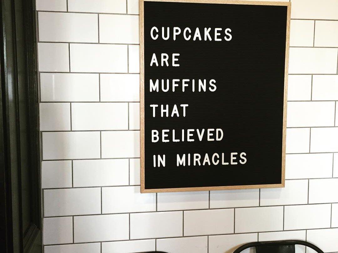 Bakery Quote Board
